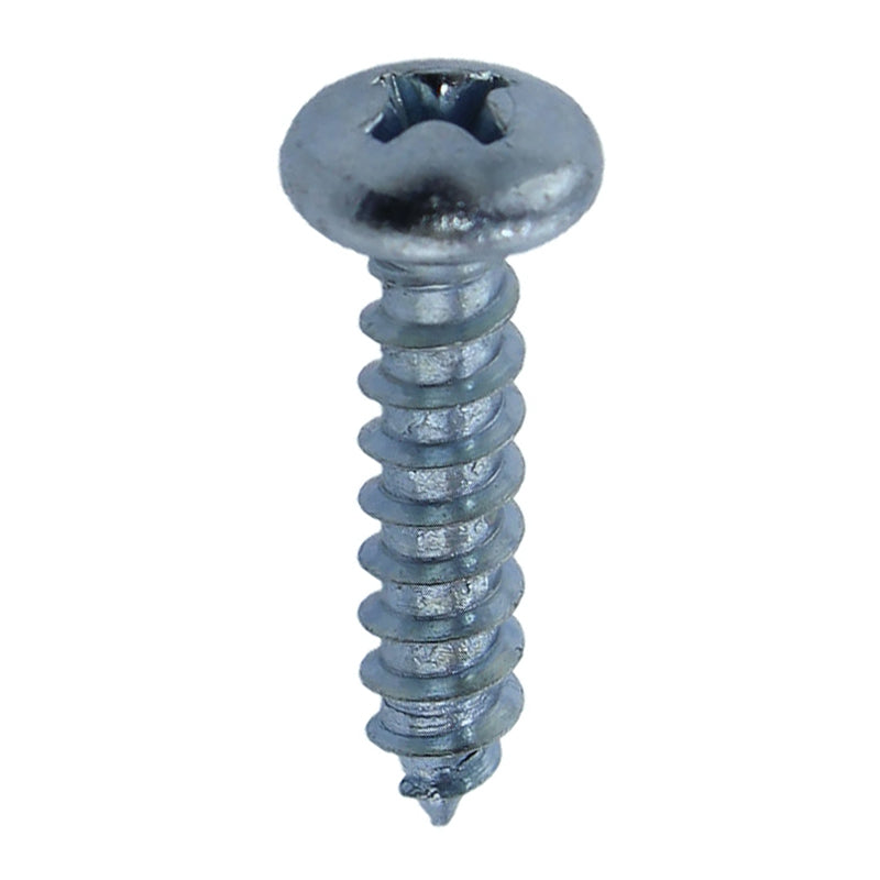 No.12 Zinc Plated Pan Head Phillips Sheet Metal Screw Pack of 1000