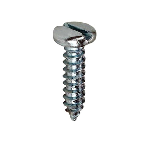 No.12 Zinc Plated Pan Head Slotted Sheet Metal Screw Pack of 1000
