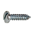 No.14 304 Stainless Steel Pan Head Slotted Self Tapping Screws Pack of 100
