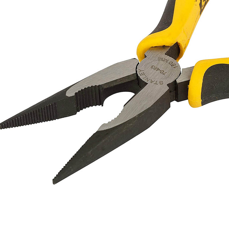 Stanley 70-483 Sturdy Steel Long Nose Plier 6Inch
