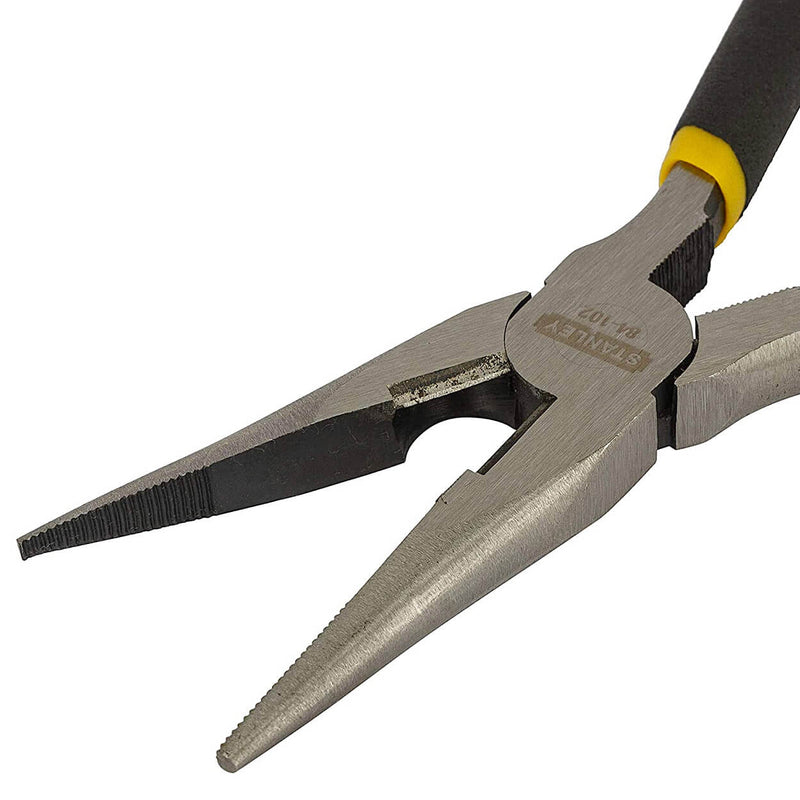 Stanley 84-102 Basic Long Nose Pliers 8 Inch