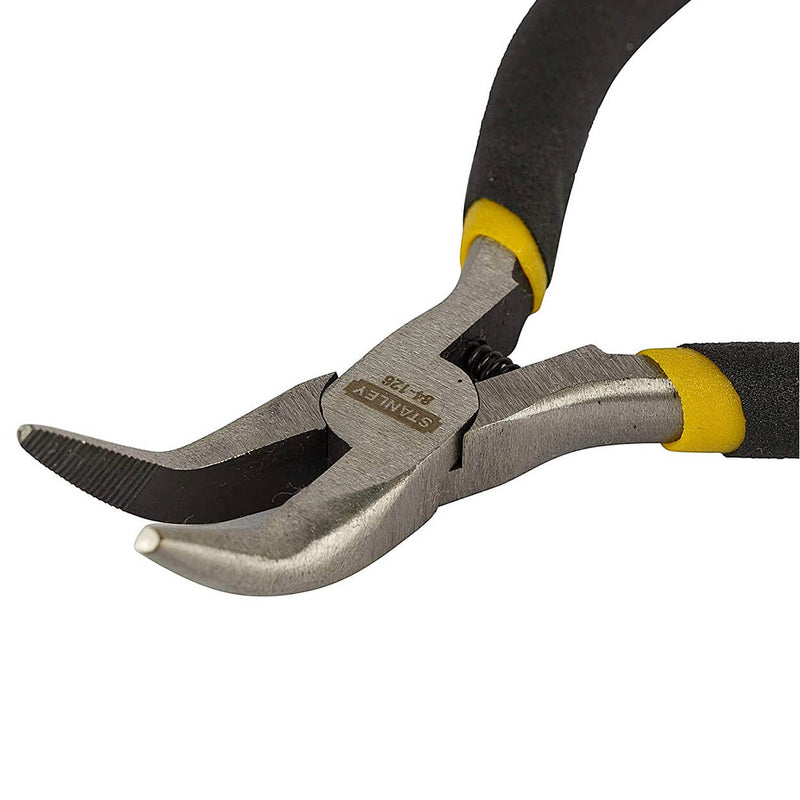 Stanley STHT84126-8 Basic Bent Nose Miniature Plier 5 Inch