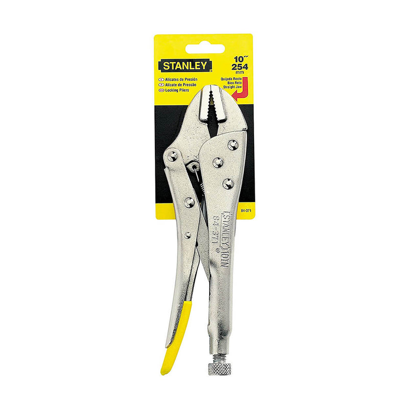 Stanley 84-371 Straight Jaw Locking Plier 10 Inch
