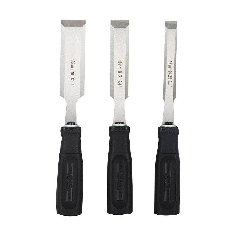 Stanley 16-089 Wood Chisel Set 3pcs