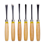 Stanley STHT16120-8 Wood Carving Chisel Set 1/4inch (6pcs)