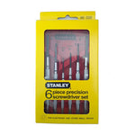 Stanley 66-039 Precision Screwdriver Set 6pc