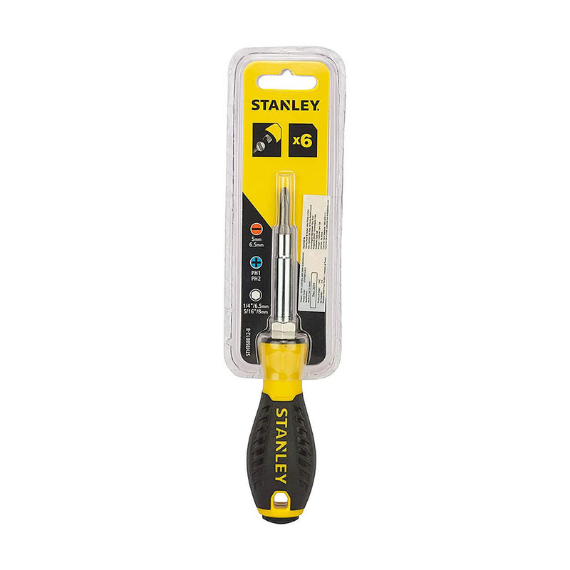 Stanley STHT68012-8 6Way Quick Change Screwdriver Set
