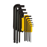 Stanley 69-256 Metric Hex Key Set L / Arm Ball 9pcs