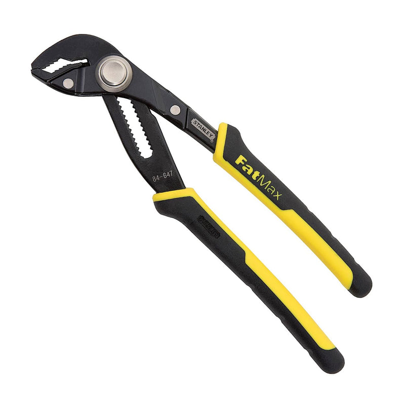 Stanley 0-84-648 Multi-Grip Groove Joint Plier (Push Lock) 250mm x 10 Inch