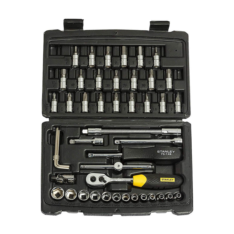 Stanley STMT72794-8 1/4" Sq. Dr. Socket & Bit Set 46pc