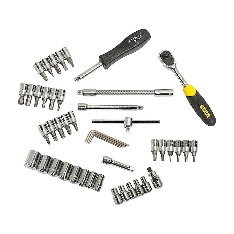 Stanley STMT72794-8 1/4" Sq. Dr. Socket & Bit Set 46pc