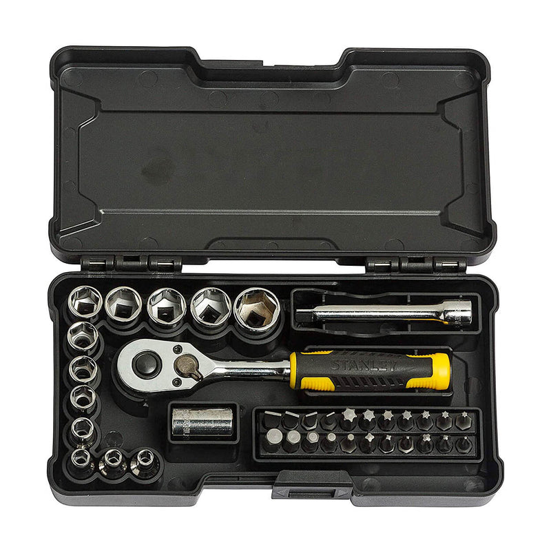 Stanley STMT82672-0 1/4" Compact Socket Set 37pc