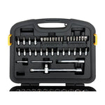 Stanley 94-190 1/4'' and 1/2'' Square Drive 6 Point Metric Socket Set 86pc