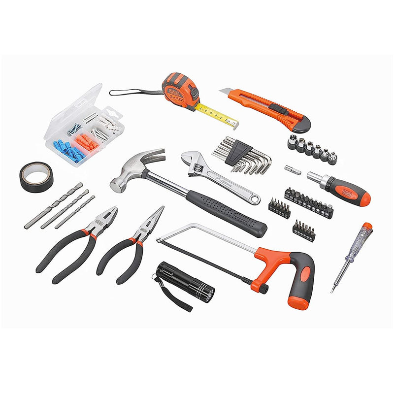 Black+Decker BMT108C Hand Tool Kit For Home DIY & Professional Use 108pc