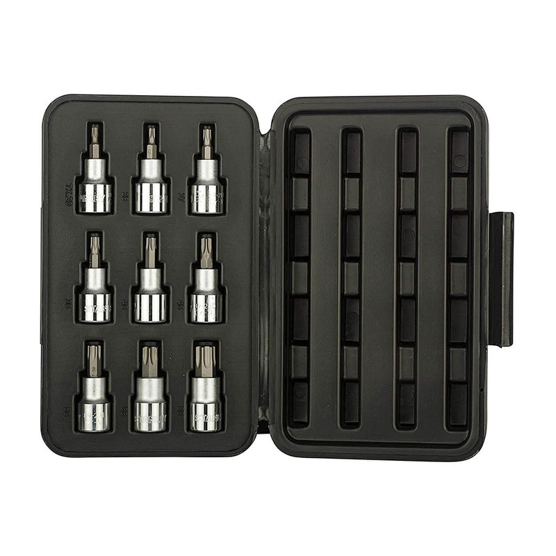 Stanley 89-098 1/2" Drive Torx Bit Socket Set 9Pcs