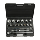 Stanley 89-101 3/4" Metric Socket Set 19pcs 12PT