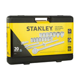 Stanley 89-101 3/4" Metric Socket Set 19pcs 12PT