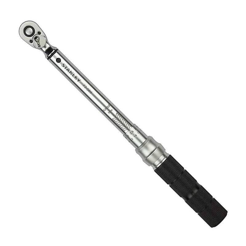 Stanley STMT73589-8 1/2" Ratcheting Type Drive Torque Wrench 20-100 NM