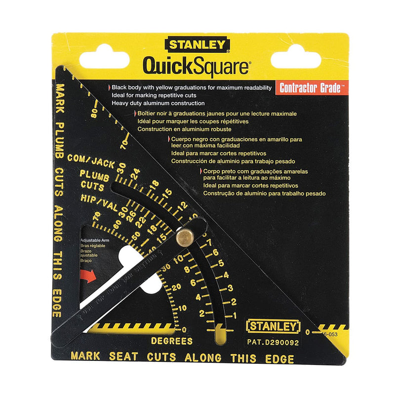 Stanley 46-053 Premium Adjustable Quick Square