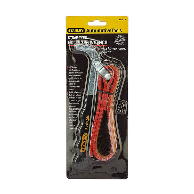 Stanley 997694-S Oil Filter Wrench With Strap