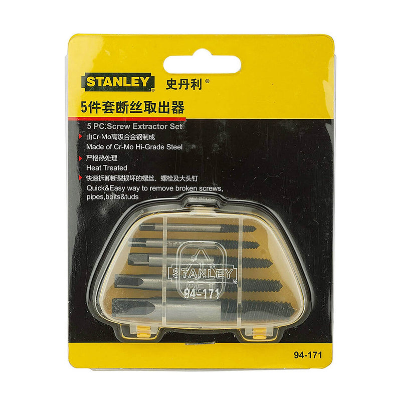 Stanley 94-171 Screw Extractors Set 5pc