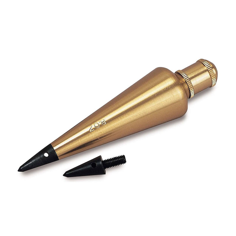 Stanley 0-47-973 Brass Plumb Bob (Architect) 225Gms