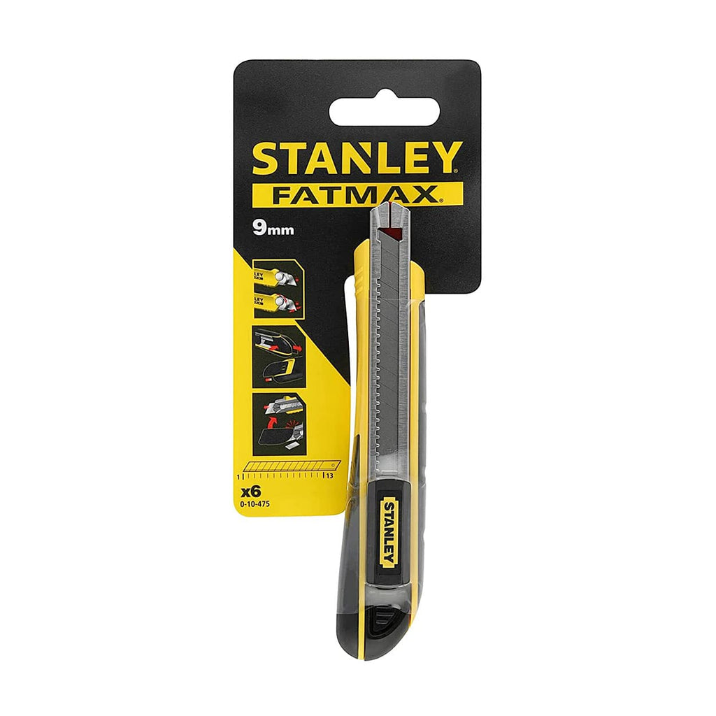 Stanley 0 10 475 FatMax Snap Off Blade Knife 9mm Buysupplies in stanley-0-10-475-fatmax-snap-off-blade-knife-9mm-buysupplies-in