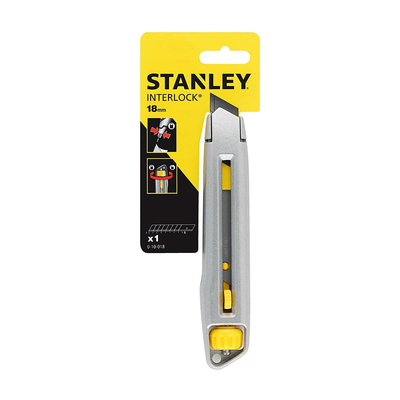 Stanley 0-10-018 Interlock Snap off Knife- 18mm
