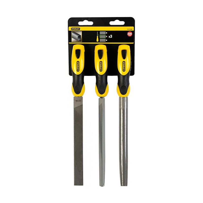 Stanley 0-22-464 File Set 200mm (Set of 3)