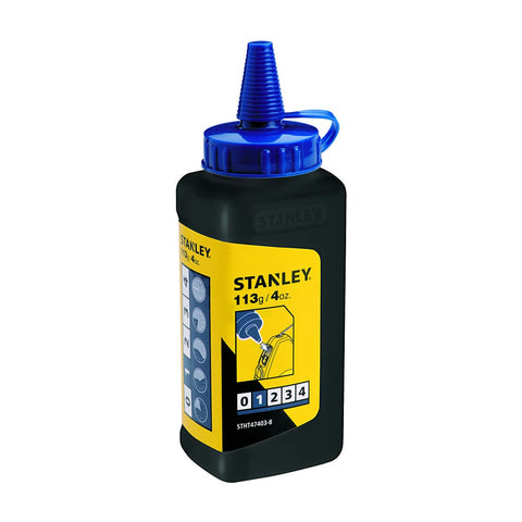 Stanley STHT47403-8 Blue Chalk Refill 113gms - Pack of 3