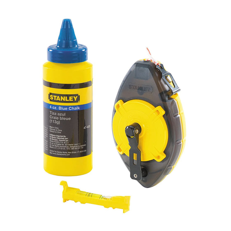 Stanley 0-47-465 Powerwinder Chalkline Set 30Mtr