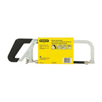 Stanley 15-265-23 Rubber Grip Mini Hacksaw Blade With Adjustable Frame 254mm