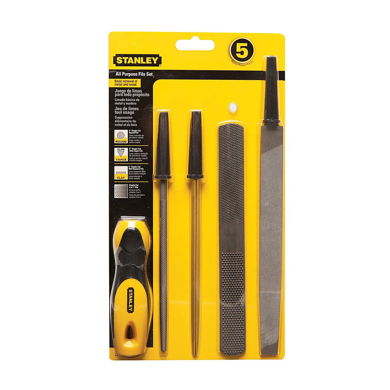 Stanley 22-314 All Purpose File Set (Pack Of 5 Pcs)