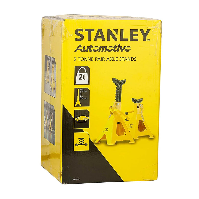 Stanley STMT81255-1 Axle Stands With 2 Ton Capacity (Set of 2)