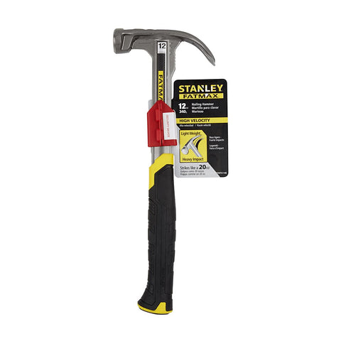 Stanley XTHT1-51148 Fatmax Xtreme Welded Nailing Curve Claw Hammer 340 ...