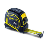 Stanley STHT43067-12 Tylon Measurement Tape in Rugged Rubber Case 5Mtr x 19mm