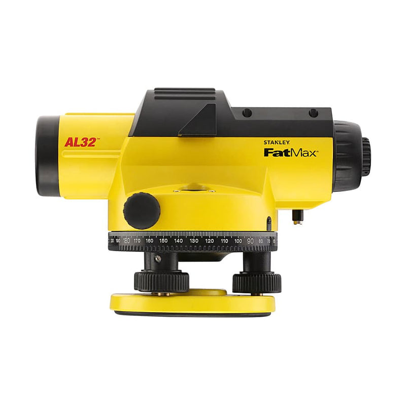 Stanley 1-77-244 AL32XL Optical Level Site Pack Set With Tripod And Staff