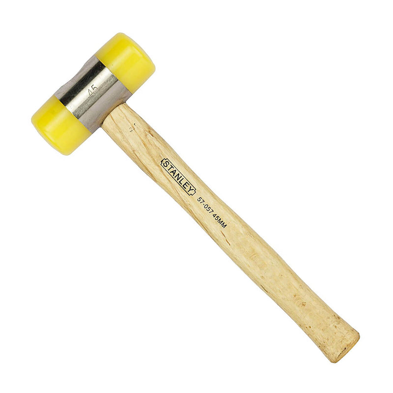 Stanley 57-057 Soft Faced Hammers With Wood Handle 45mm