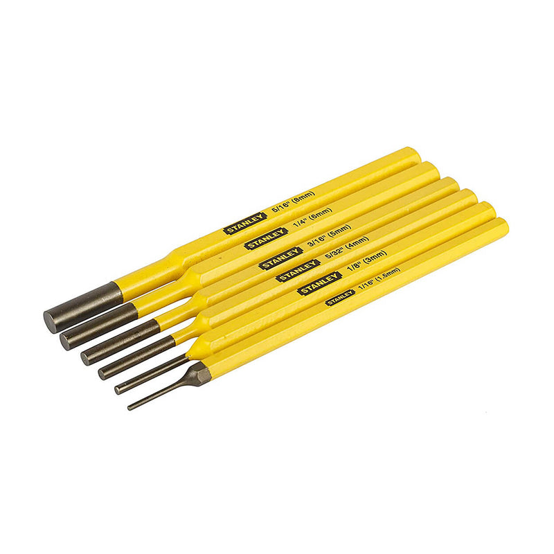 Stanley 4-18-226 Pin Punches Set (6pc)