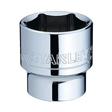 Stanley 3/8" 6PT Standard Socket Hex (6mm - 22mm) - Pack of 6