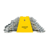 Stanley 70-380E CRV Double Open End Spanner Set 12pcs