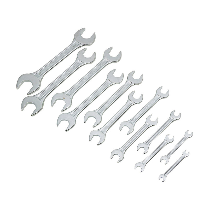 Stanley 70-379E CRV Double Open End Spanner Set 8pcs