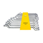 Stanley 70-395E Shallow Offset Ring End Spanners Set 12 Pcs