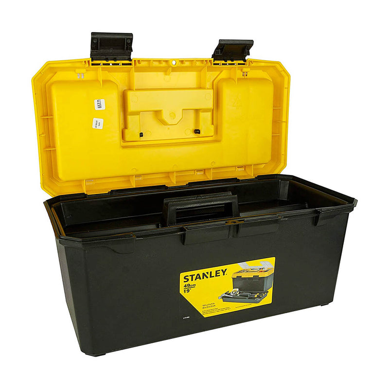 Stanley 1-71-950 Z Organised Maestro Plastic Tool Box With Clear Top Lid 19inch