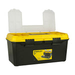 Stanley 1-71-950 Organised Maestro Plastic Tool Box With Clear Top Lid 19inch