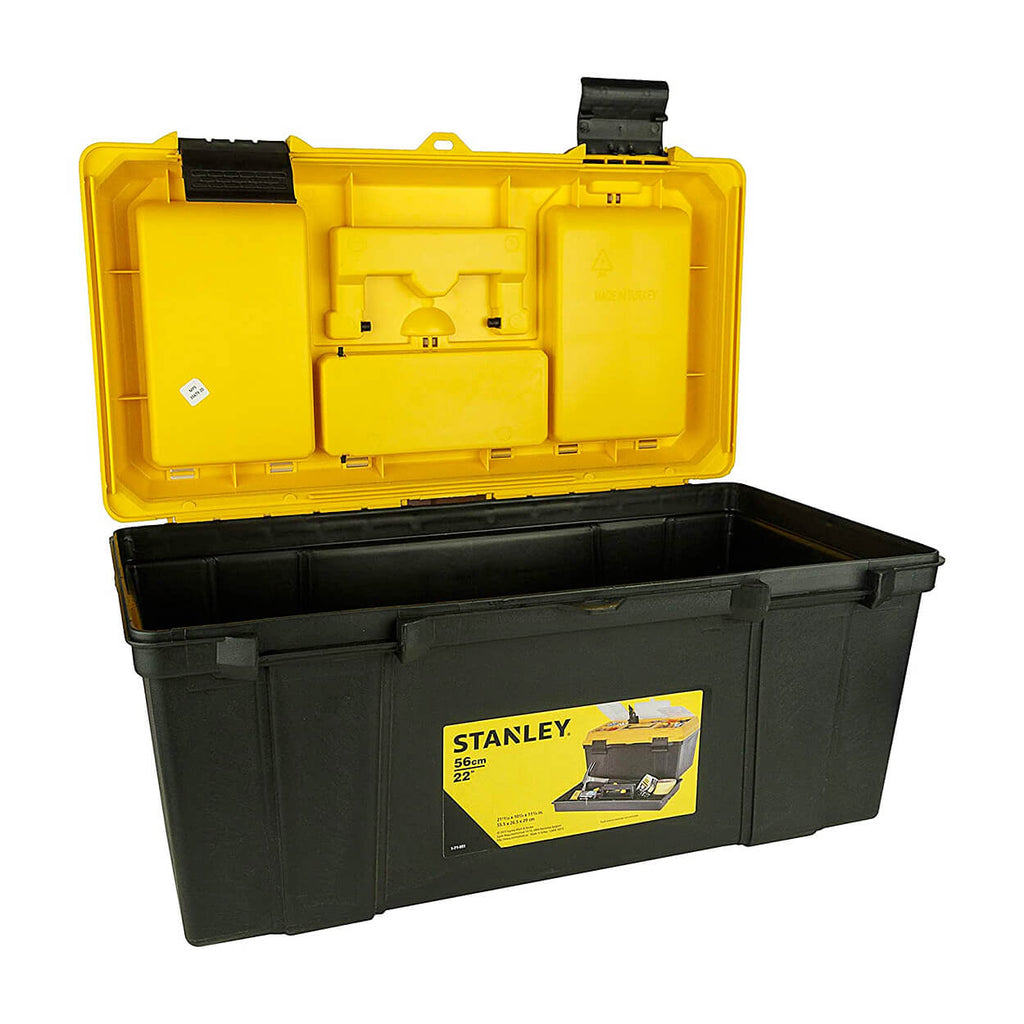 Stanley 1-71-949 Organised Maestro Plastic Tool Box With Clear Top Lid –