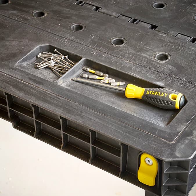 Stanley STST83492-1 Essential Fold-Up Workbench With 320 Kg Load Capacity