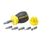 Stanley 0-66-357 Stubby Multi - Bit Screwdriver Set
