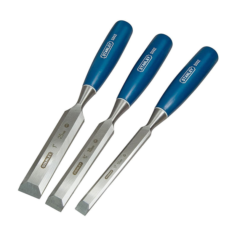 Stanley 0-16-128 5002 Series Wood Chisel Set (3pc)