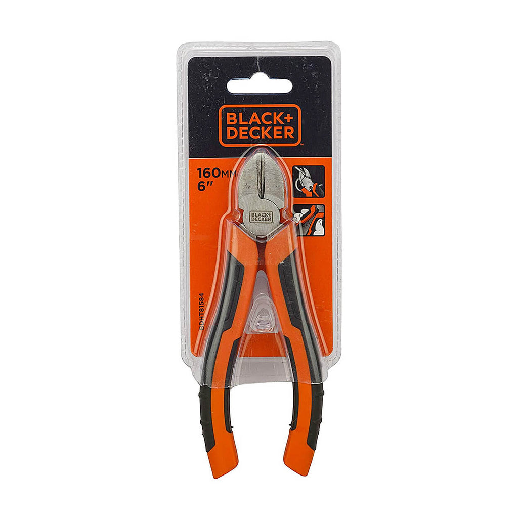 Black Decker BDHT81584 Diagonal Cutting Pliers 160mm buysupplies.in